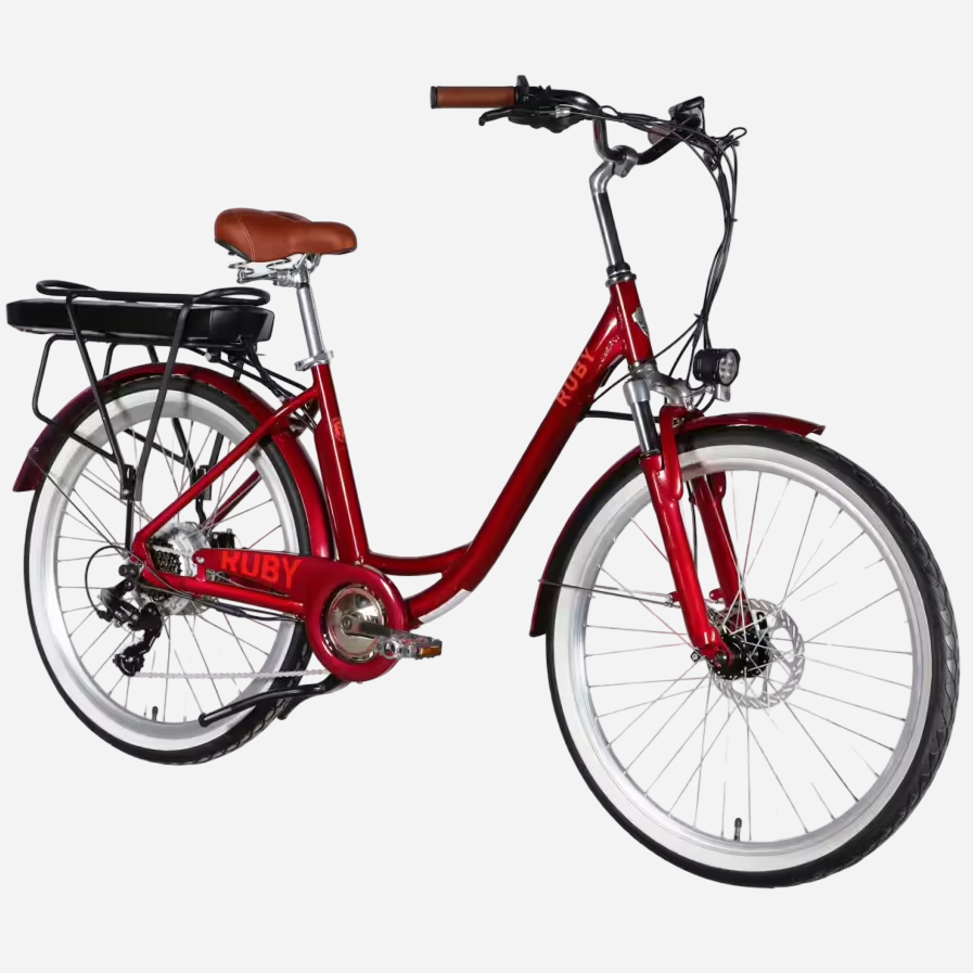Електровелосипед Dorozhnik eRUBY DD FR 26" алюмінієва рама 17", 500W 48V 15Ah, до 55 км, до 27 км/год