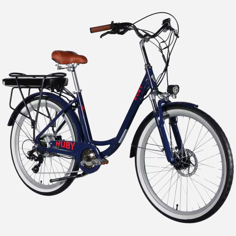 Електровелосипед Dorozhnik eRUBY DD FR 26" алюмінієва рама 17", 500W 48V 15Ah, до 55 км, до 27 км/год
