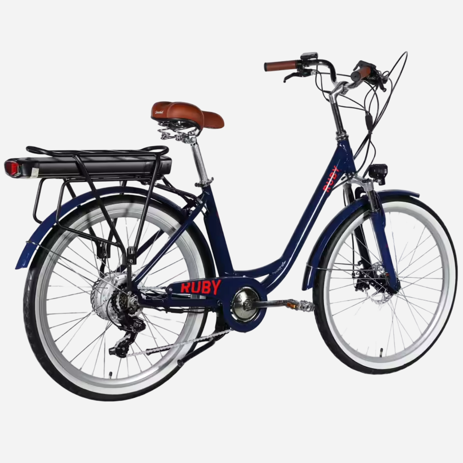 Електровелосипед Dorozhnik eRUBY DD FR 26" алюмінієва рама 17", 500W 48V 15Ah, до 55 км, до 27 км/год