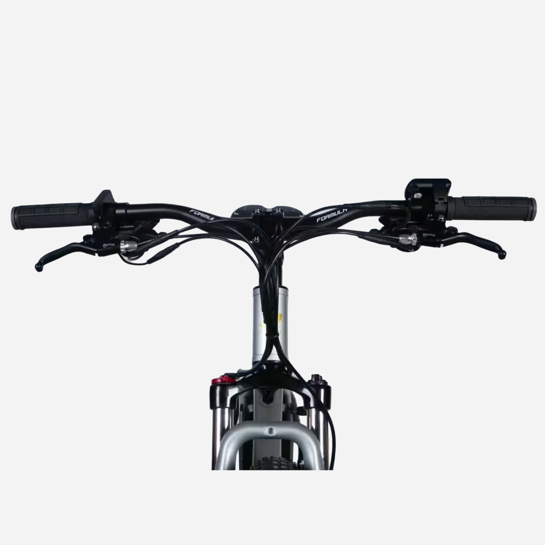 Formula eF-1 DD CS — кермо Formula 680 мм з ручками гальм, манетками Shimano та дисплеєм керування