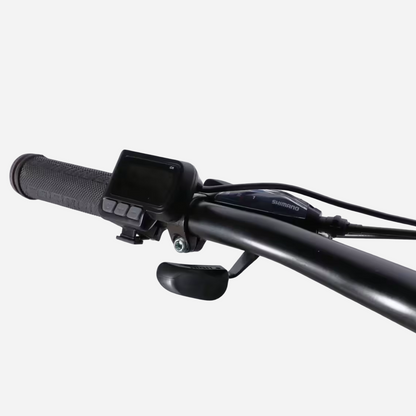 Formula eMOTION PLUS 29" — РК-дисплей електросистеми та манетка Shimano ST-EF500 на кермі