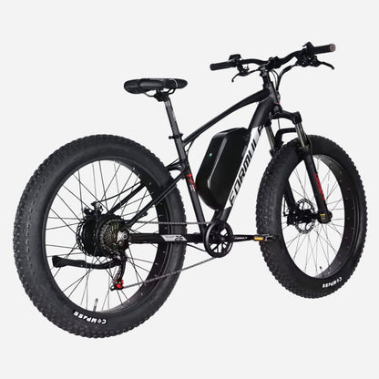 Електровелосипед Formula ePALADIN 26" вид ззаду, трансмісія Shimano 7 швидкостей