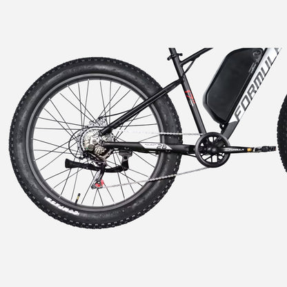 Задня трансмісія Shimano 7 швидкостей та мотор-колесо електровелосипеда Formula ePALADIN 26"