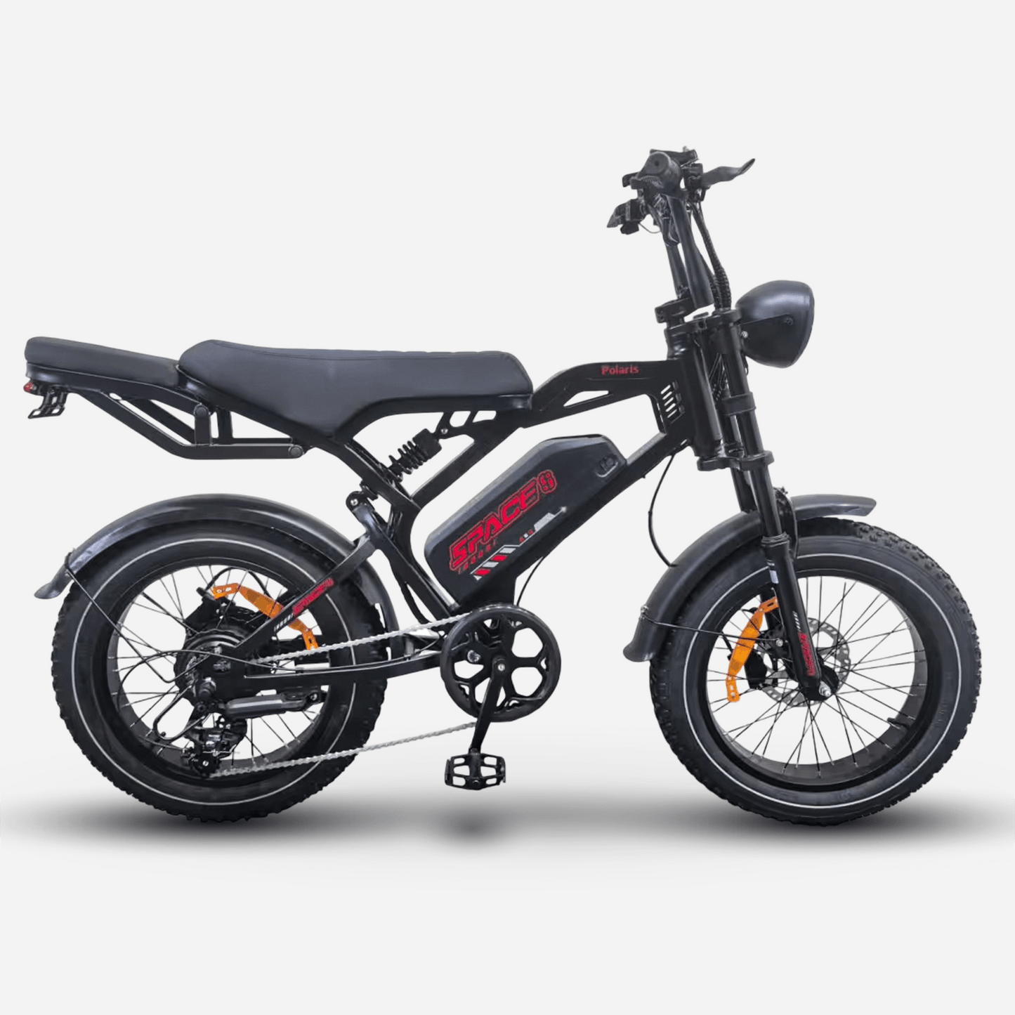 Велосипед з електроприводом 20" ST SPACE POLARIS (new) DD FR рама-21" 48 B 15 А*г 1000 Вт