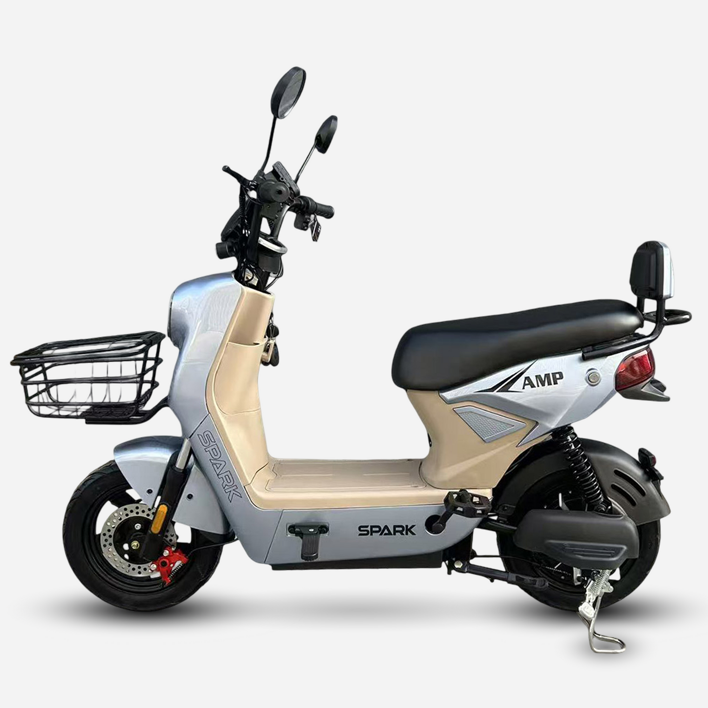 Велосипед з електромотором SPARK AMP 14" 48V/800W/25Ah, швидкість до 45 км/год