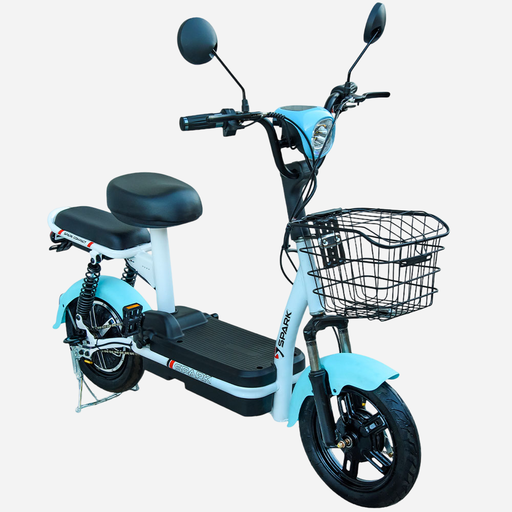 Велосипед з електромотором SPARK COMPACT 14" 48V/400W/12Ah, швидкість до 25 км/год