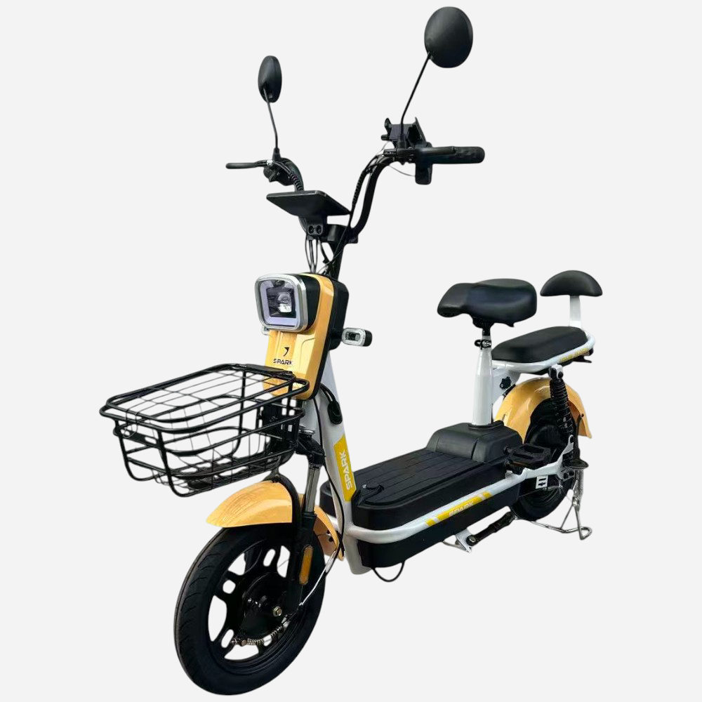 Велосипед з електромотором Spark BLOOM 14" 48V/400W/12Ah, швидкість до 25 км/год