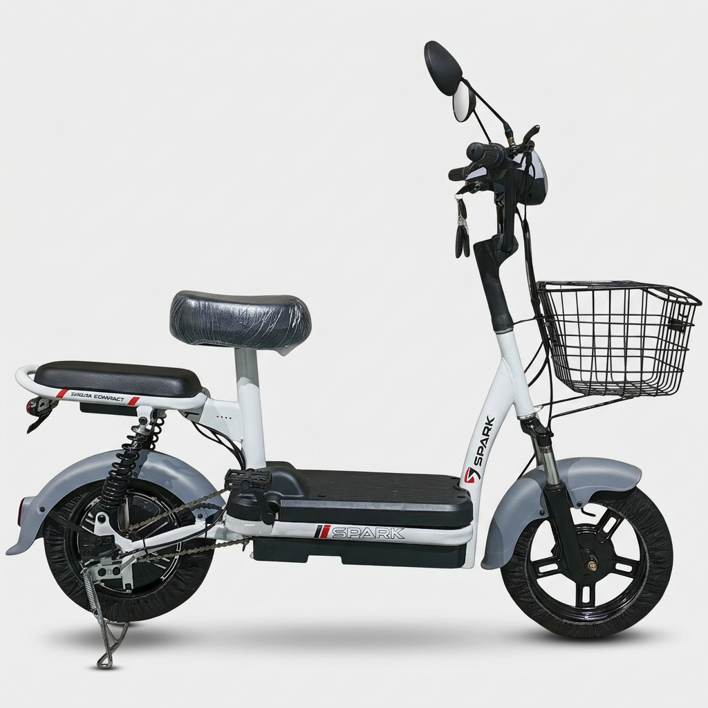 Велосипед з електромотором SPARK COMPACT 14" 48V/400W/12Ah, швидкість до 25 км/год