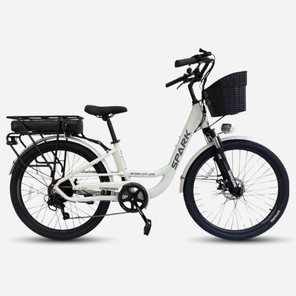 Міський електровелосипед Spark E-CITY COMFORT 26" 500W алюмінієва рама 17"