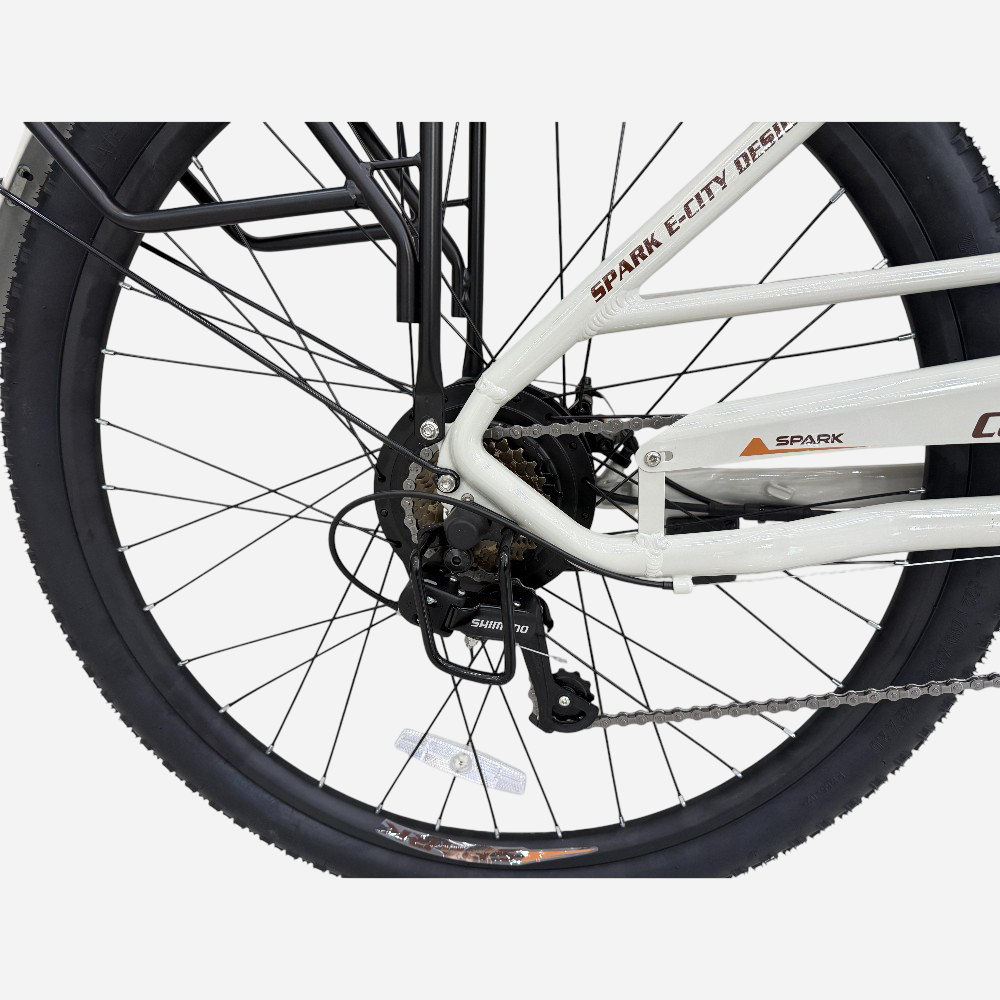 Міський електровелосипед Spark E-CITY COMFORT 28" 500W алюмінієва рама 18"