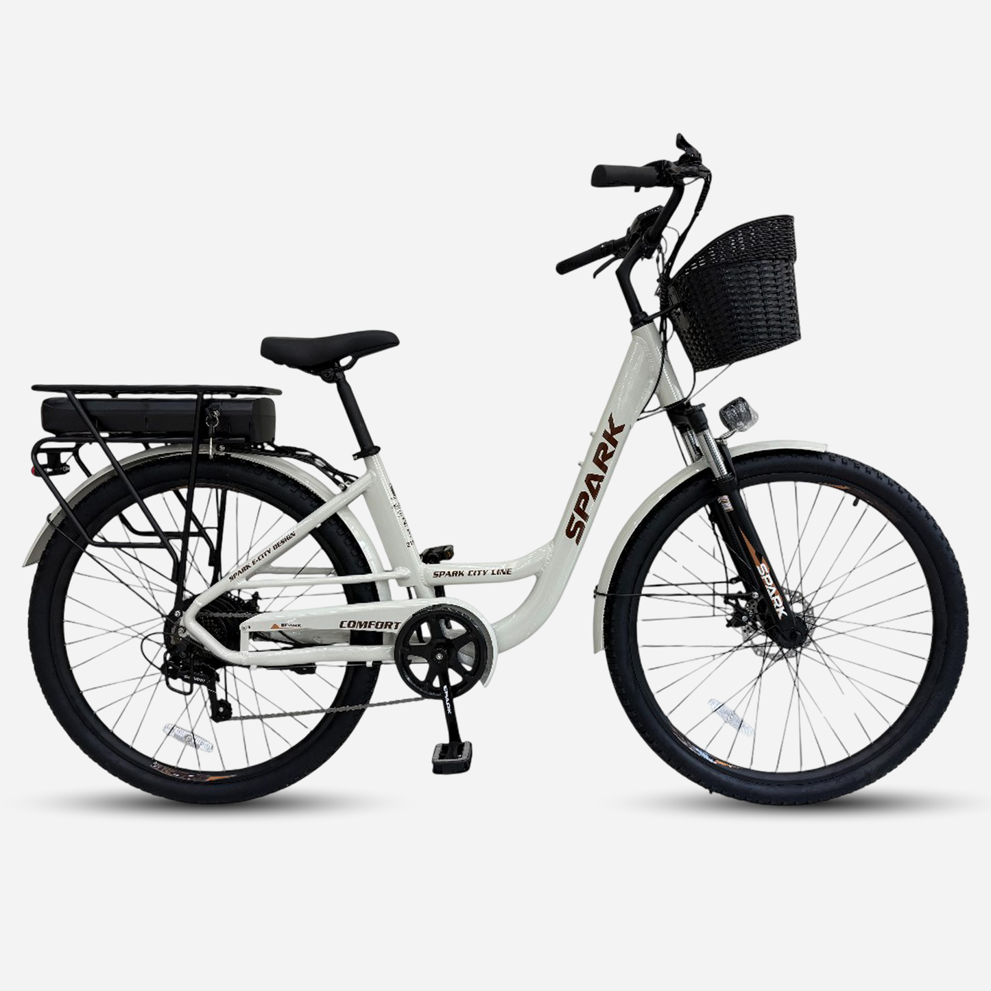 Міський електровелосипед Spark E-CITY COMFORT 28" 500W алюмінієва рама 18"