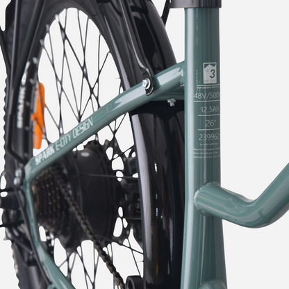 Електровелосипед Spark E-CITY EASY GO 26" 500W 48V, 12,5Ah сталева рама 17"