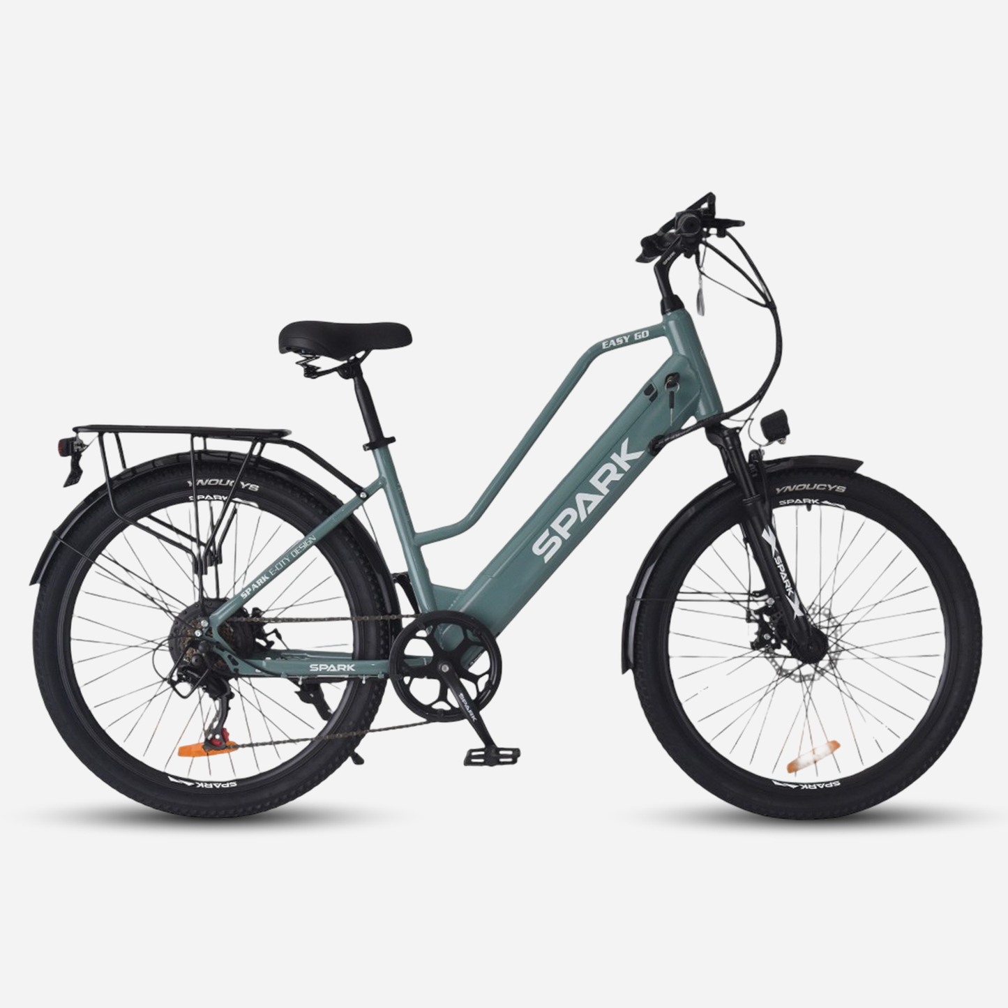 Електровелосипед Spark E-CITY EASY GO 26" 500W 48V, 12,5Ah сталева рама 17"