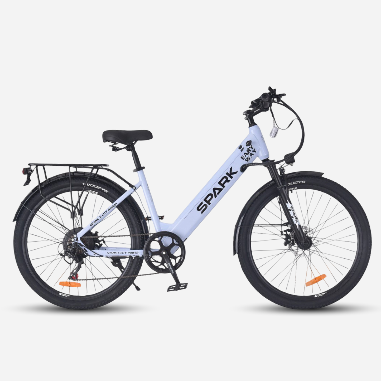 Електровелосипед Spark E-CITY EASY WAY 26" 500W сталева рама 17"