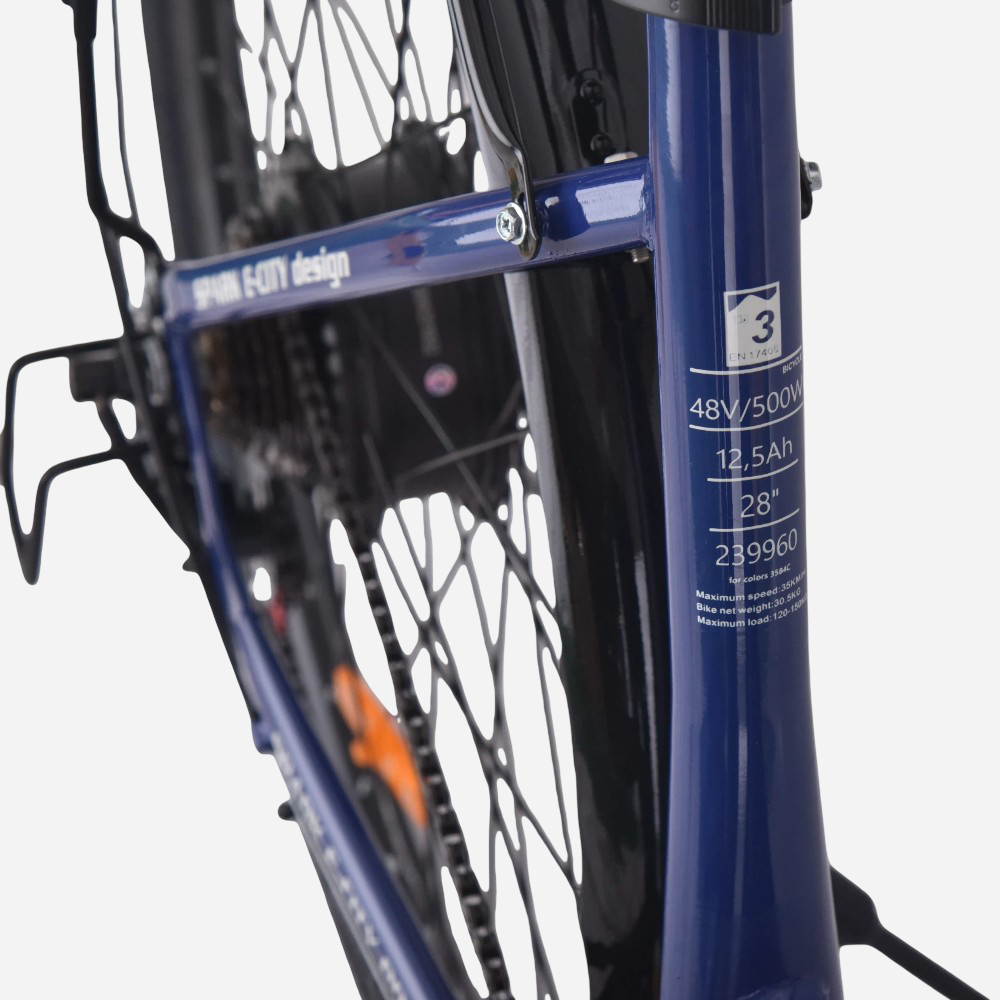 Електровелосипед Spark E-CITY EASY WAY 28" 500W сталева рама 18"