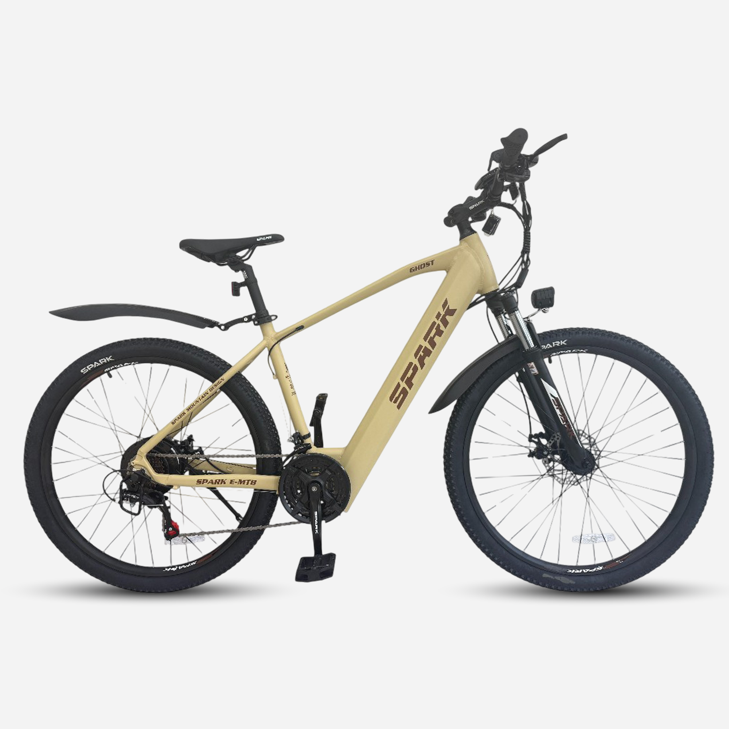 Гірський електровелосипед Spark E-MTB GHOST 27.5" 500W алюмінієва рама 15"