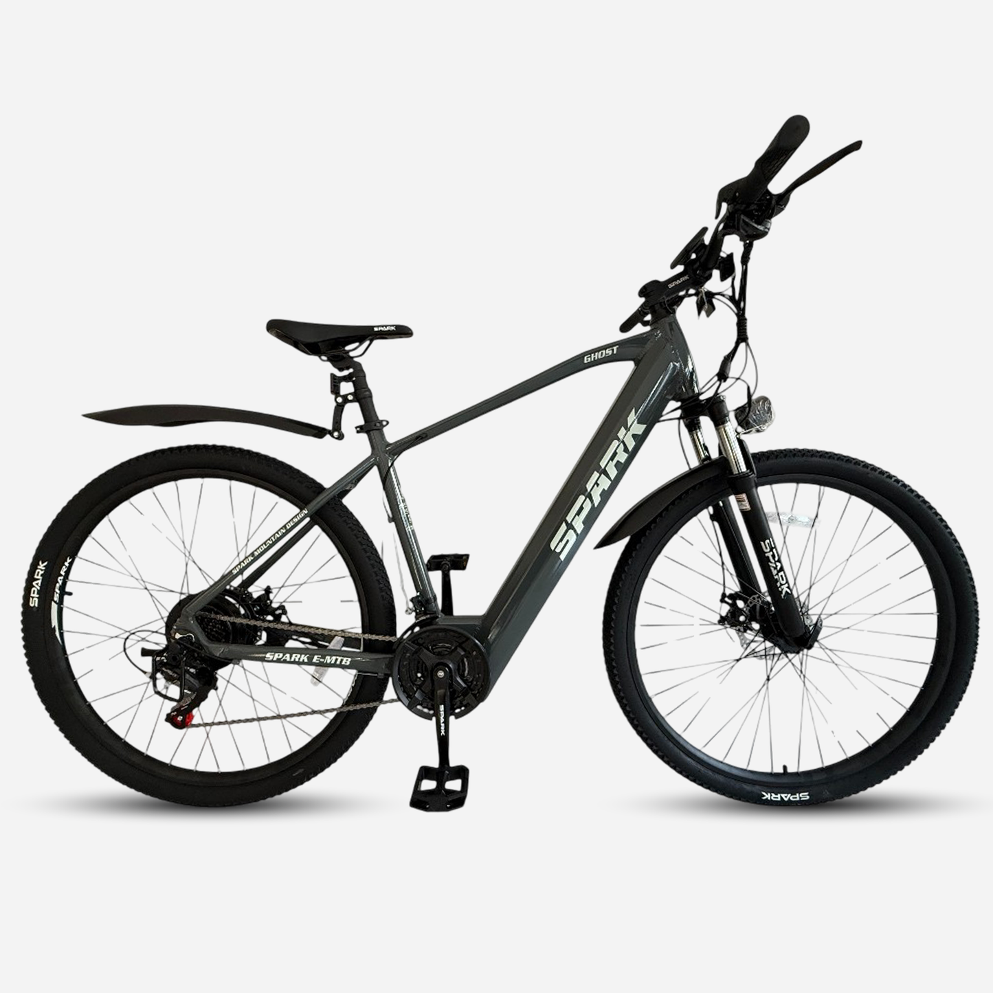 Гірський електровелосипед Spark E-MTB GHOST 29" 500 Вт, алюмінієва рама 17"