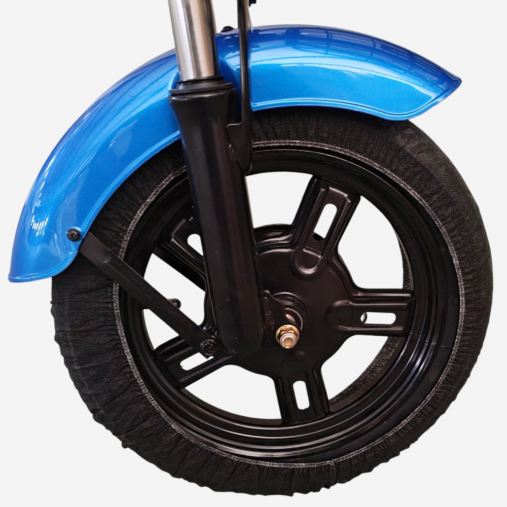 SPARK ZIPPY 14" — переднє колесо з амортизатором та синім крилом