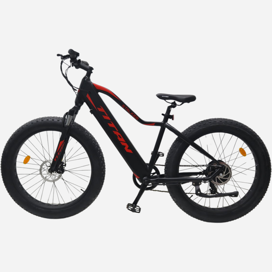 Titan eTitan Stalker 26 — вид збоку зліва, fat bike
