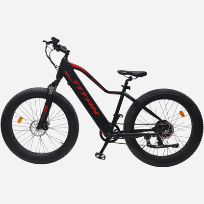 Titan eTitan Stalker 26 — вид збоку зліва, fat bike