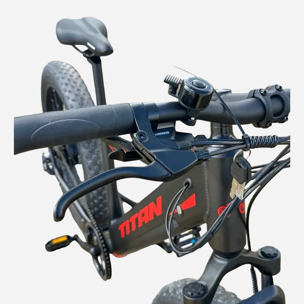 Titan eTitan Stalker 26 — вид збоку справа, fat bike