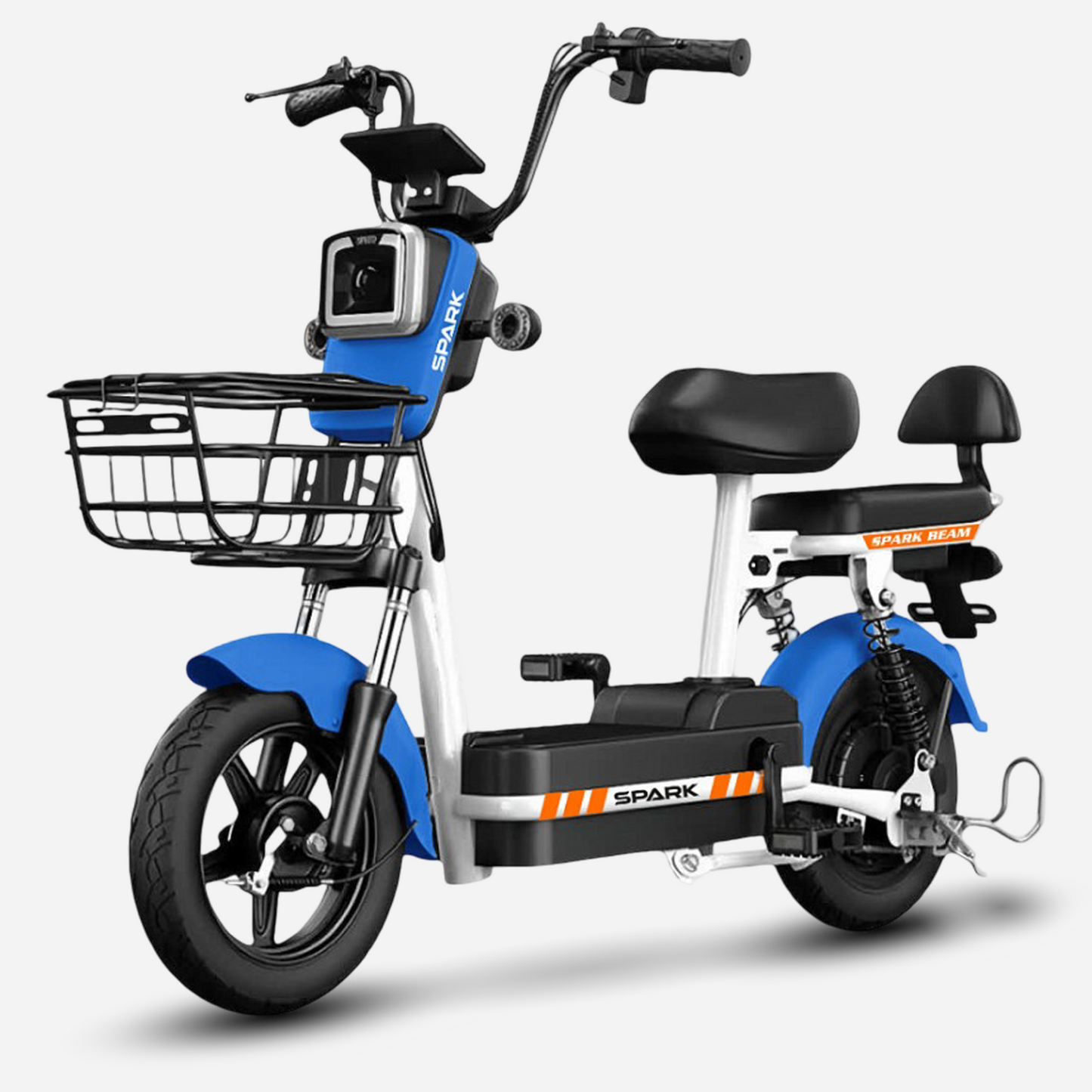 Велосипед з електромотором SPARK BEAM 14" 48V/400W/12Ah, до 25 км/год
