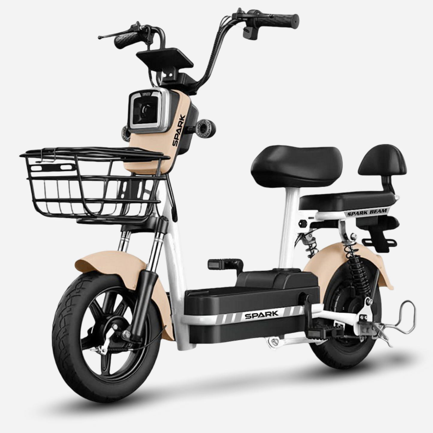 Велосипед з електромотором SPARK BEAM 14" 48V/400W/12Ah, до 25 км/год