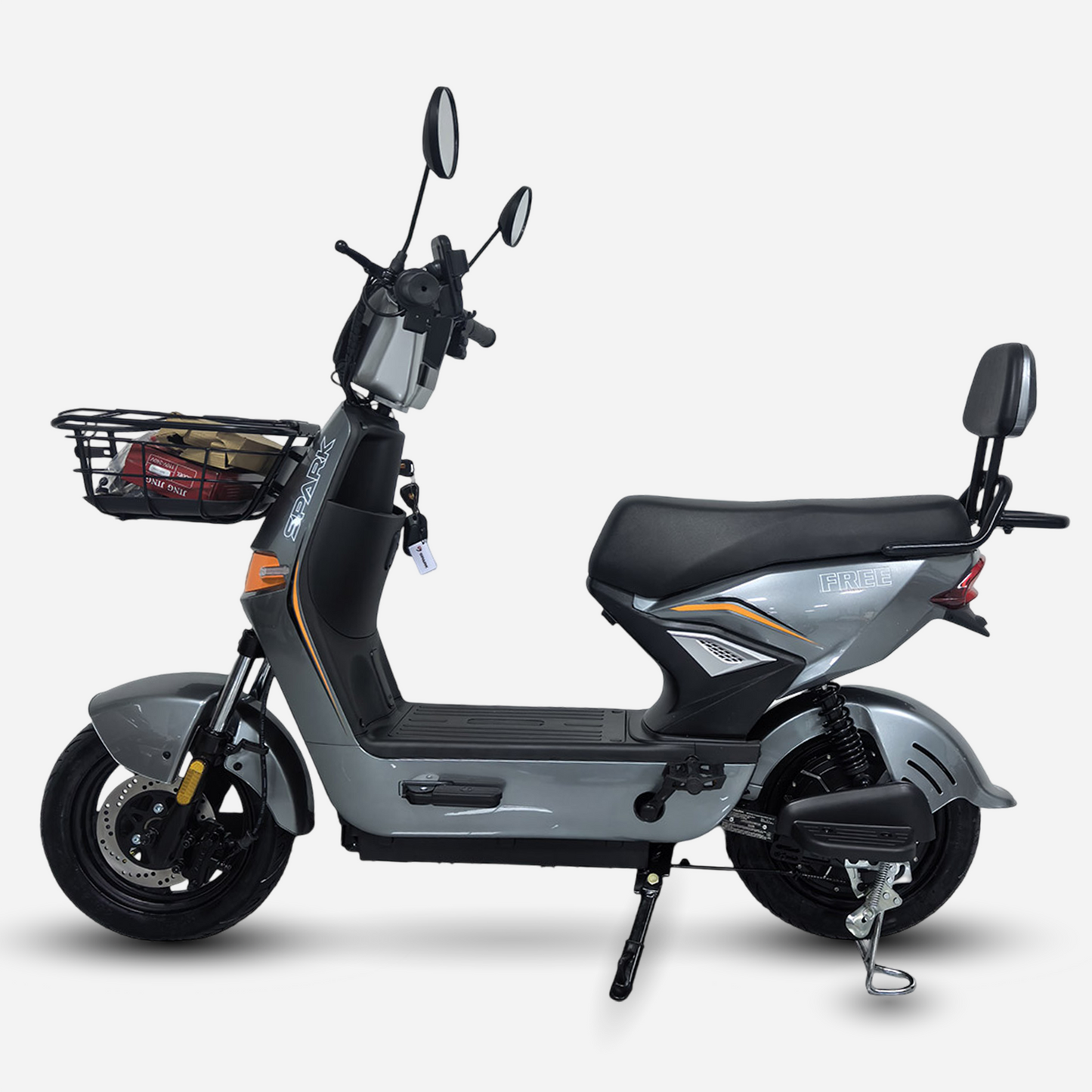 Велосипед з електромотором SPARK FREE 14" 60V/1000W/25Ah, швидкість до 45 км/год
