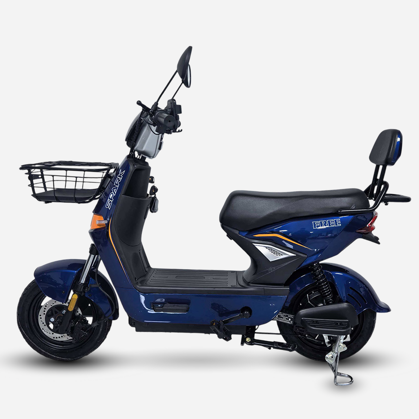 Велосипед з електромотором SPARK FREE 14" 60V/1000W/25Ah, швидкість до 45 км/год
