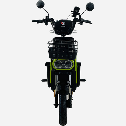 Електровелосипед SPARK TOUR PRO 14" вид спереду, подвійна LED-фара