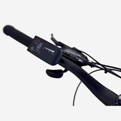 LED-панель керування та манетка Shimano ST-EF500 електровелосипеда Crossbike Pacific