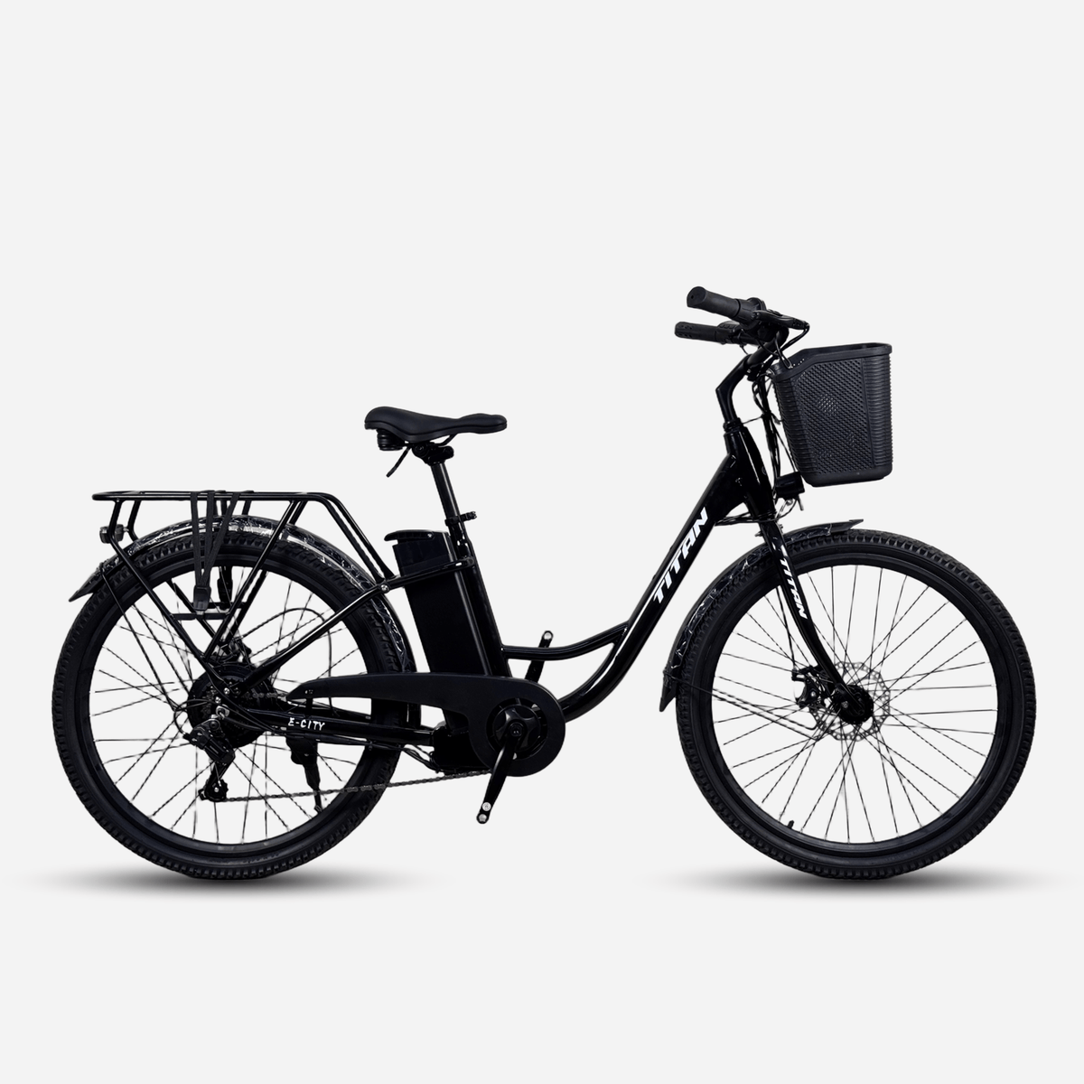 Електровелосипед Titan E-CITY 26" 500W/48V/13Ah, до 50 км, до 50 км/год