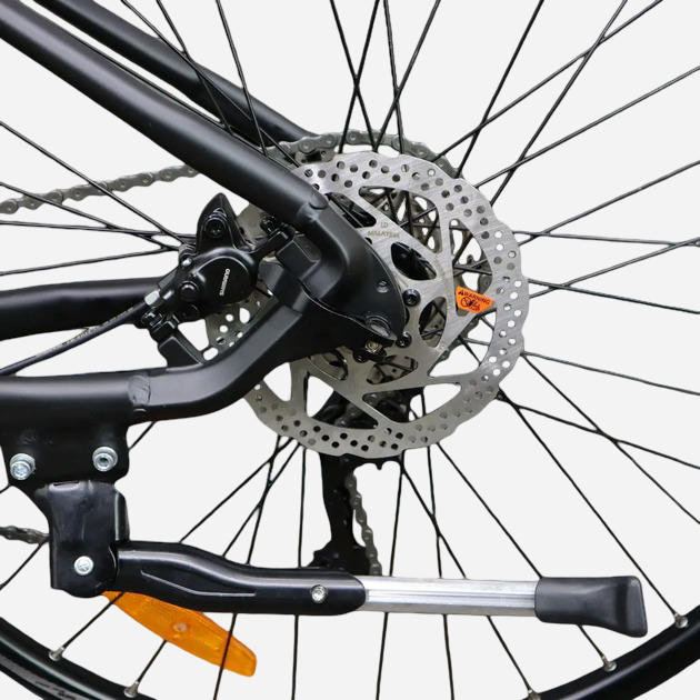 Cronus BATURO 520 — гідравлічне гальмо Shimano MT200 з ротором 160 мм та підніжка