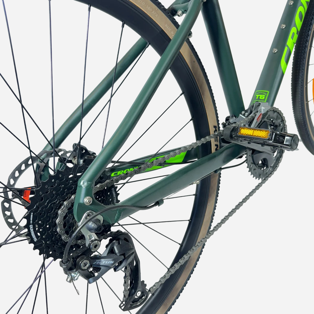 Задній перемикач Shimano Altus, касета та дисковий ротор 160мм, Cronus Gravel 28"