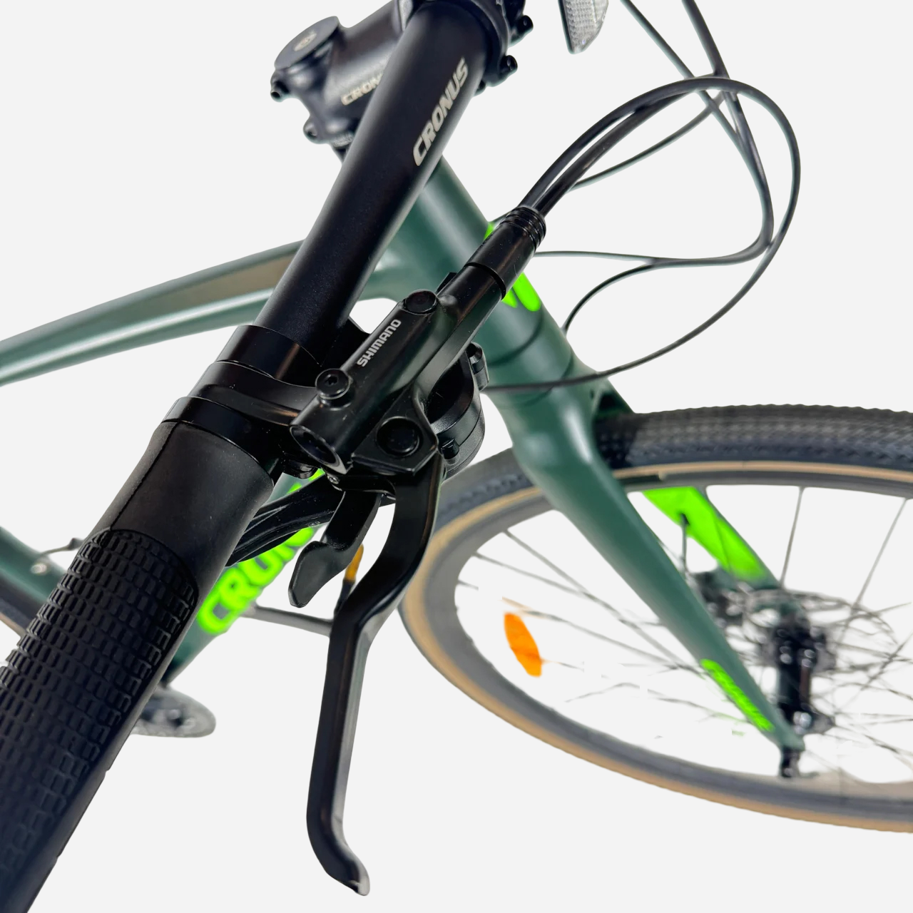 Гідравлічна ручка гальма Shimano та підніжка велосипеда Cronus Gravel 28" 17.5"