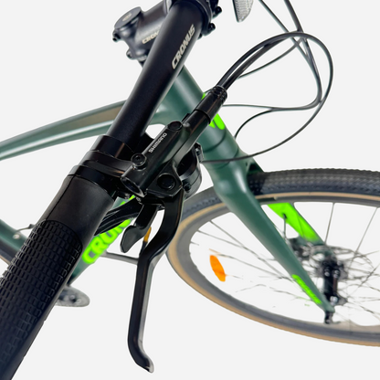 Гідравлічна ручка гальма Shimano та підніжка велосипеда Cronus Gravel 28" 17.5"