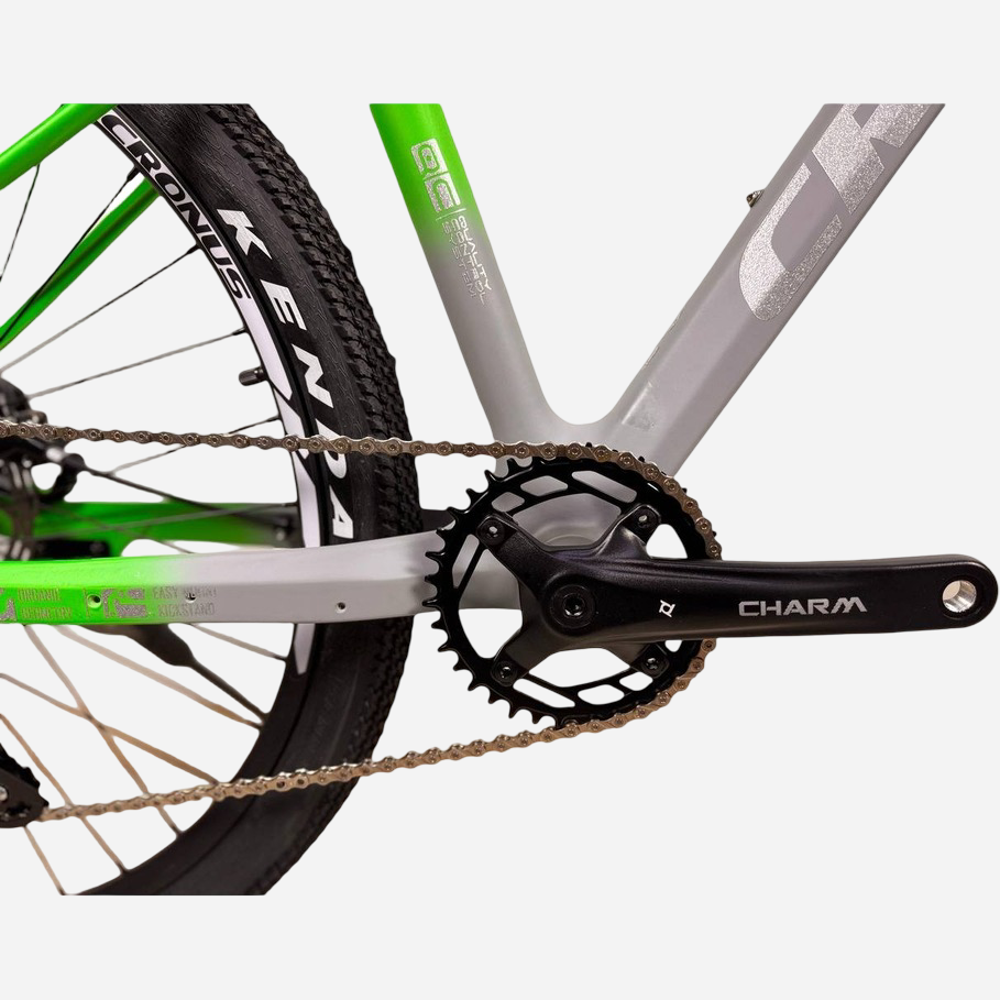 Шатун Charm та каретка Cronus Hurricane 27.5", покришка Kenda, магнієва рама