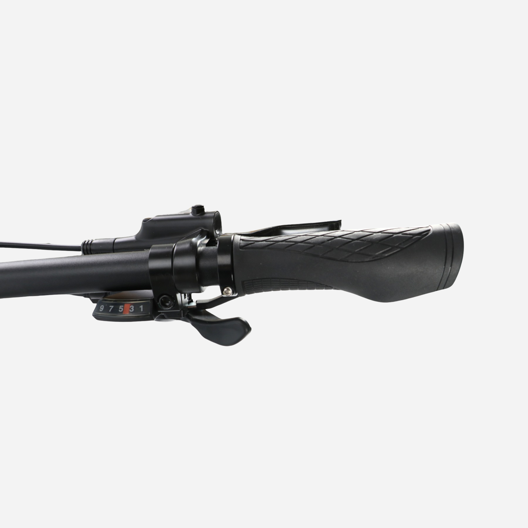 Cronus ROVER 520 — манетка Shimano M3100 з індикатором передач та ергономічна ручка керма