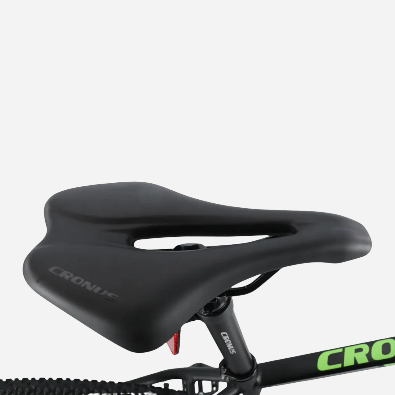 Cronus Warrior 29" — MTB сідло Cronus з підсідельним штирем та заднім світловідбивачем