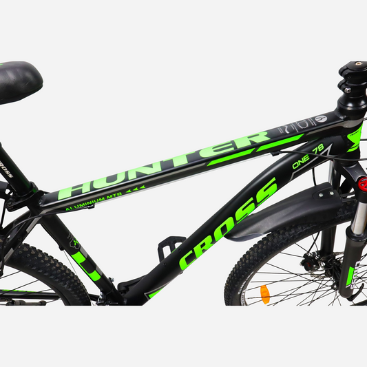 Cross Hunter 29" — алюмінієва рама ONE 78, деталь дизайну Aluminium MTB