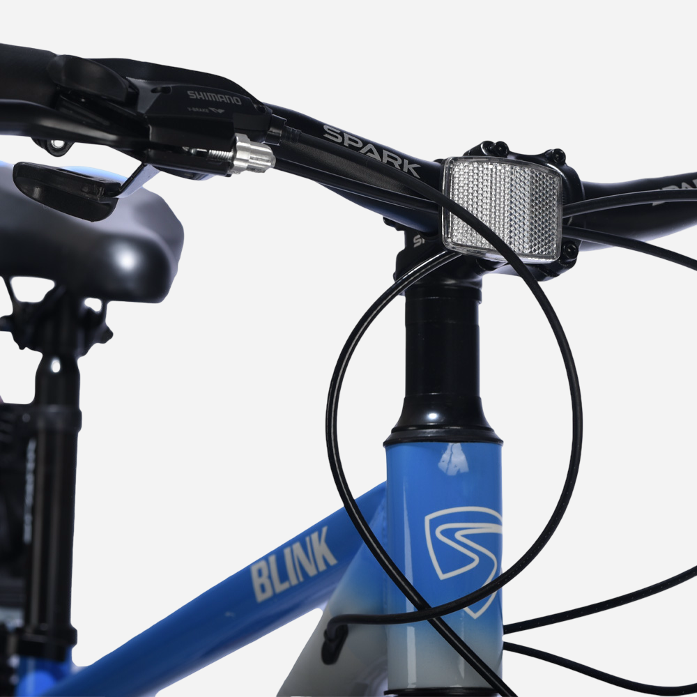 Spark BLINK 26" — кермо Spark з манеткою Shimano EF51, світловідбивач та напис BLINK на рамі