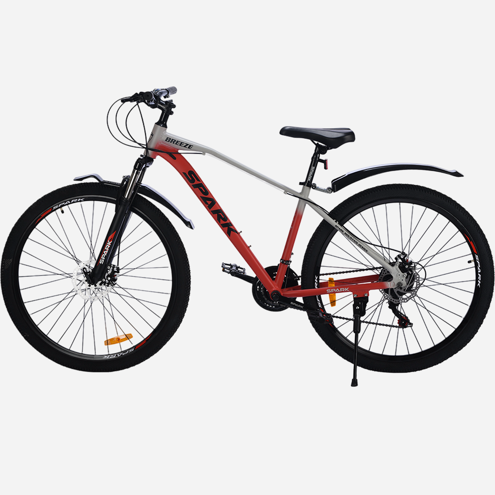 Гірський велосипед Spark BREEZE 29" — вид зліва, трансмісія SHIMANO