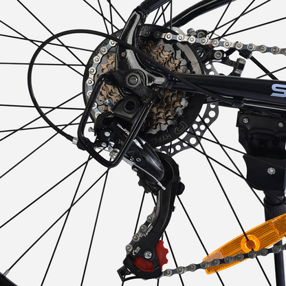 Spark EMBER 26" — задній перемикач Shimano Tourney 7 швидкостей, касета та ланцюг