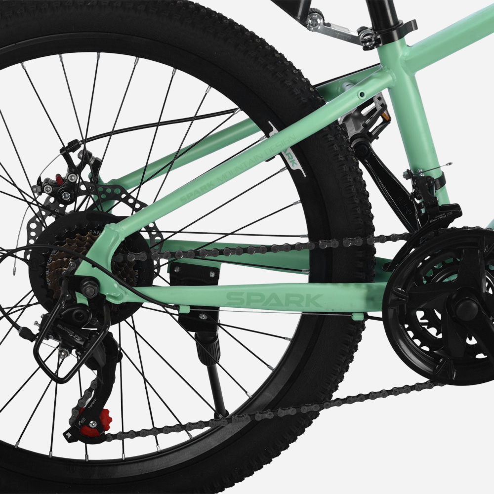 Гірський велосипед Spark HOLD 24" сталева рама 12"