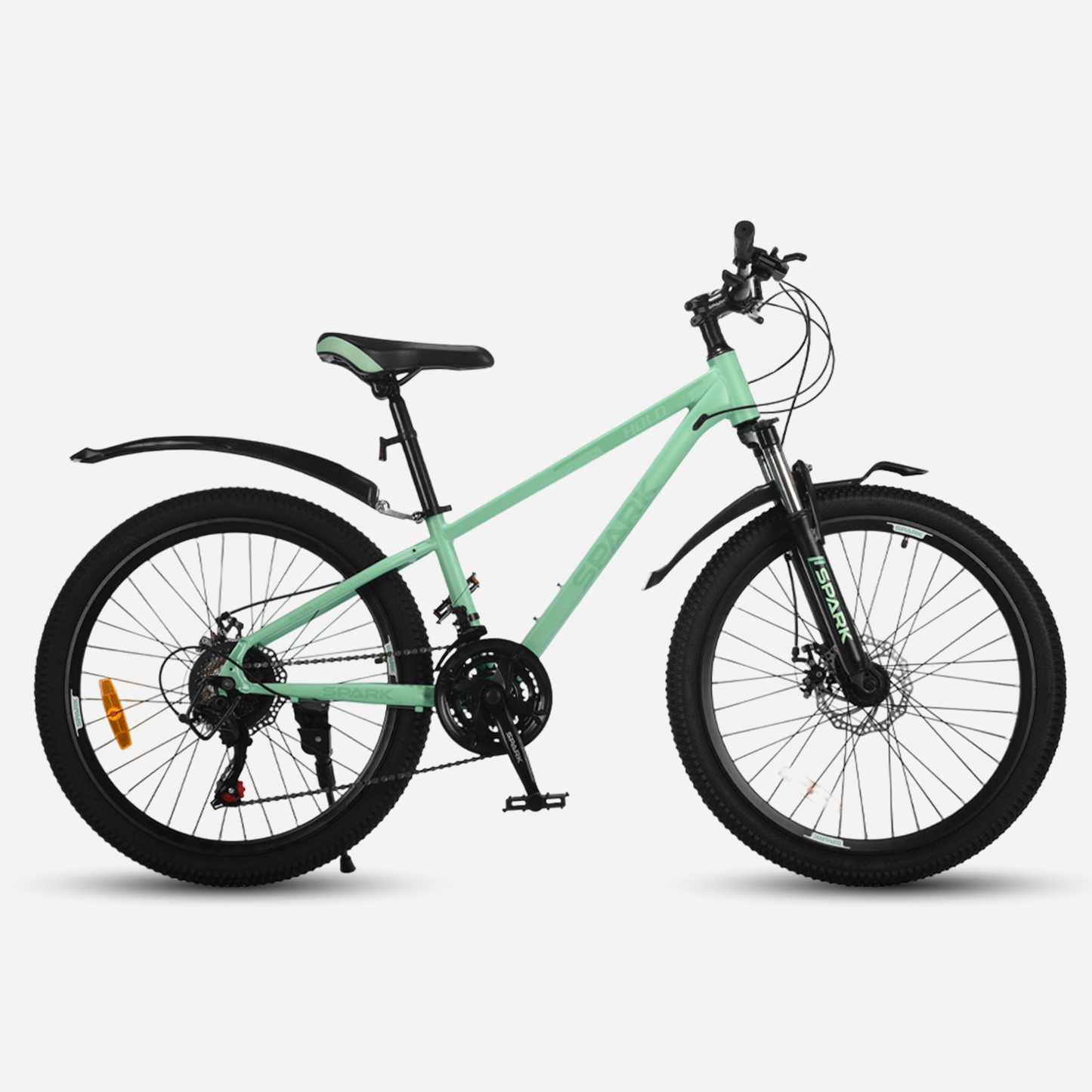 Гірський велосипед Spark HOLD 24" сталева рама 12"