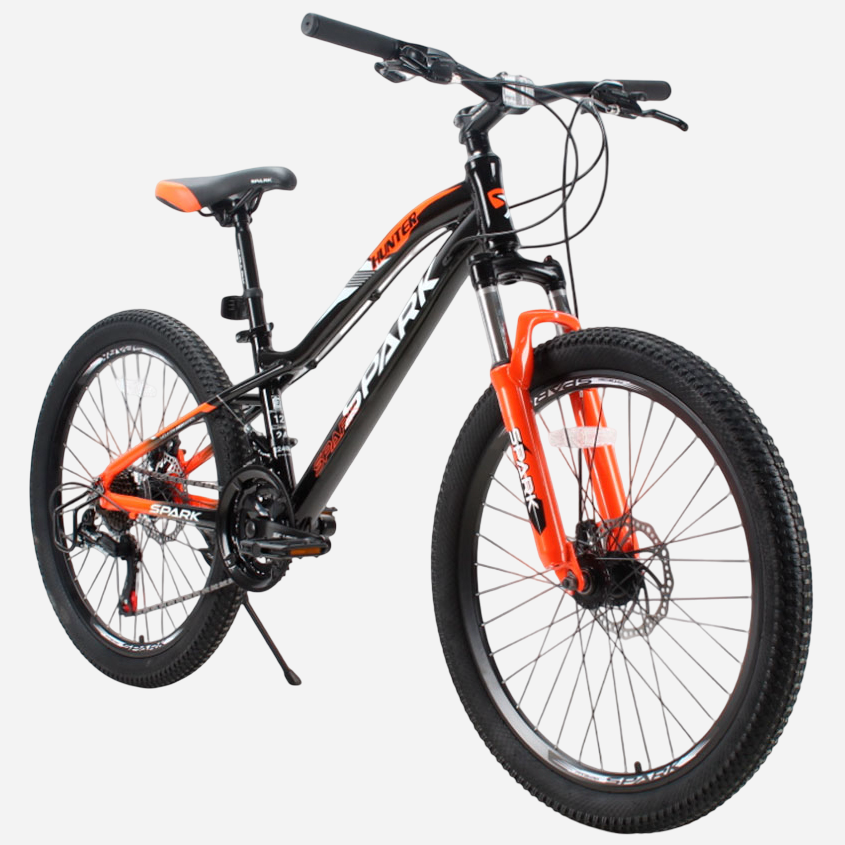Гірський велосипед Spark HUNTER JR. 24" алюмінієва рама 12"
