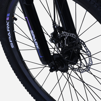 Spark NEO 24" — подвійний алюмінієвий обід Spark, дисковий ротор 160 мм, покришка 24×2.35