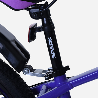 Spark NEO 24" — підсідельний штир Spark, швидкознімний затискач, задній світловідбивач