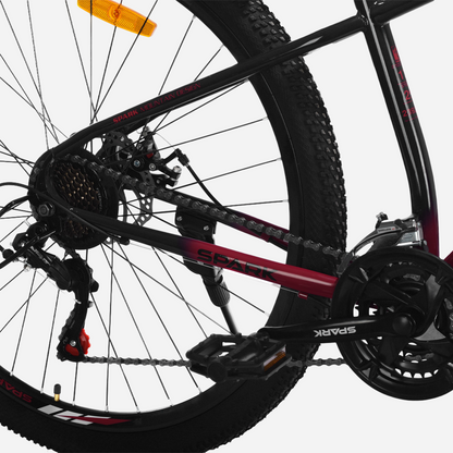 Трансмісія Shimano та дискове гальмо заднього колеса Spark NOVA 29" MTB