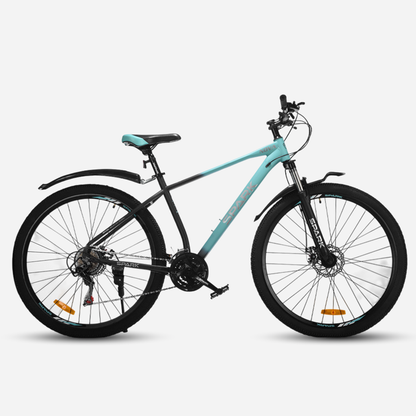Гірський велосипед Spark NOVA 29" — вигляд справа, трансмісія Shimano та дискові гальма
